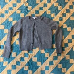 Boden Seafoam green Cable Knit Cardigan